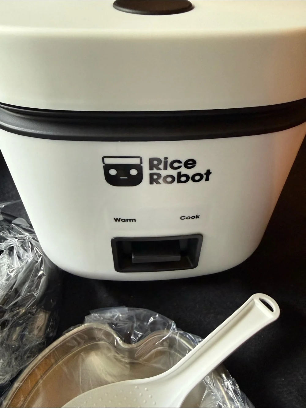 Rice Robot All-In-One Rice Cooker White